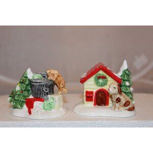Dept 56 Snow Village - Cat and Dog